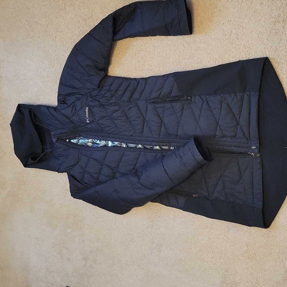 Columbia packable Parka with omniheat